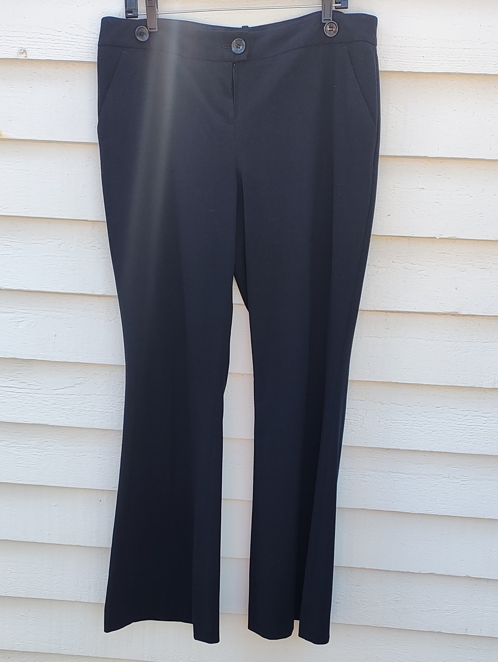 The Limited Black Boot-Cut Dress Pants